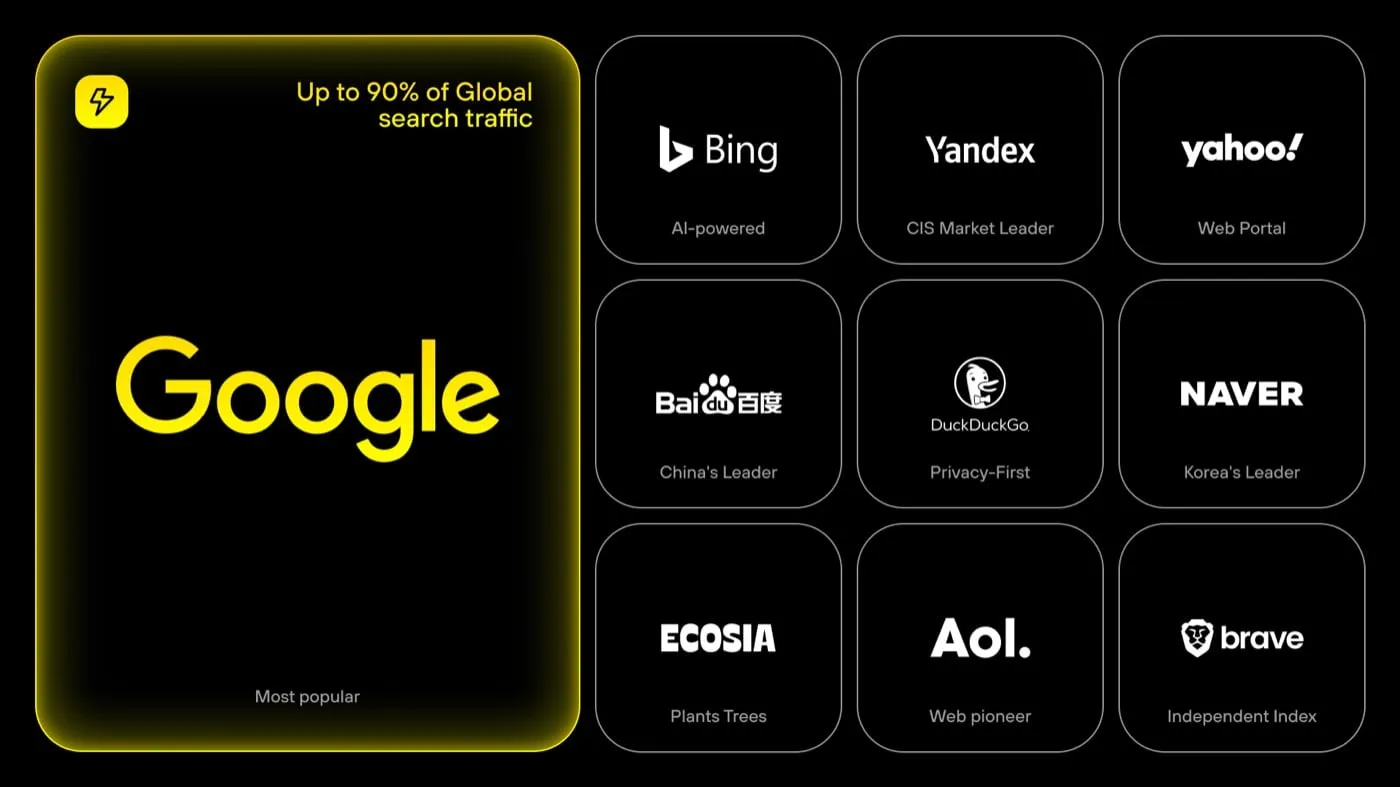Search engines